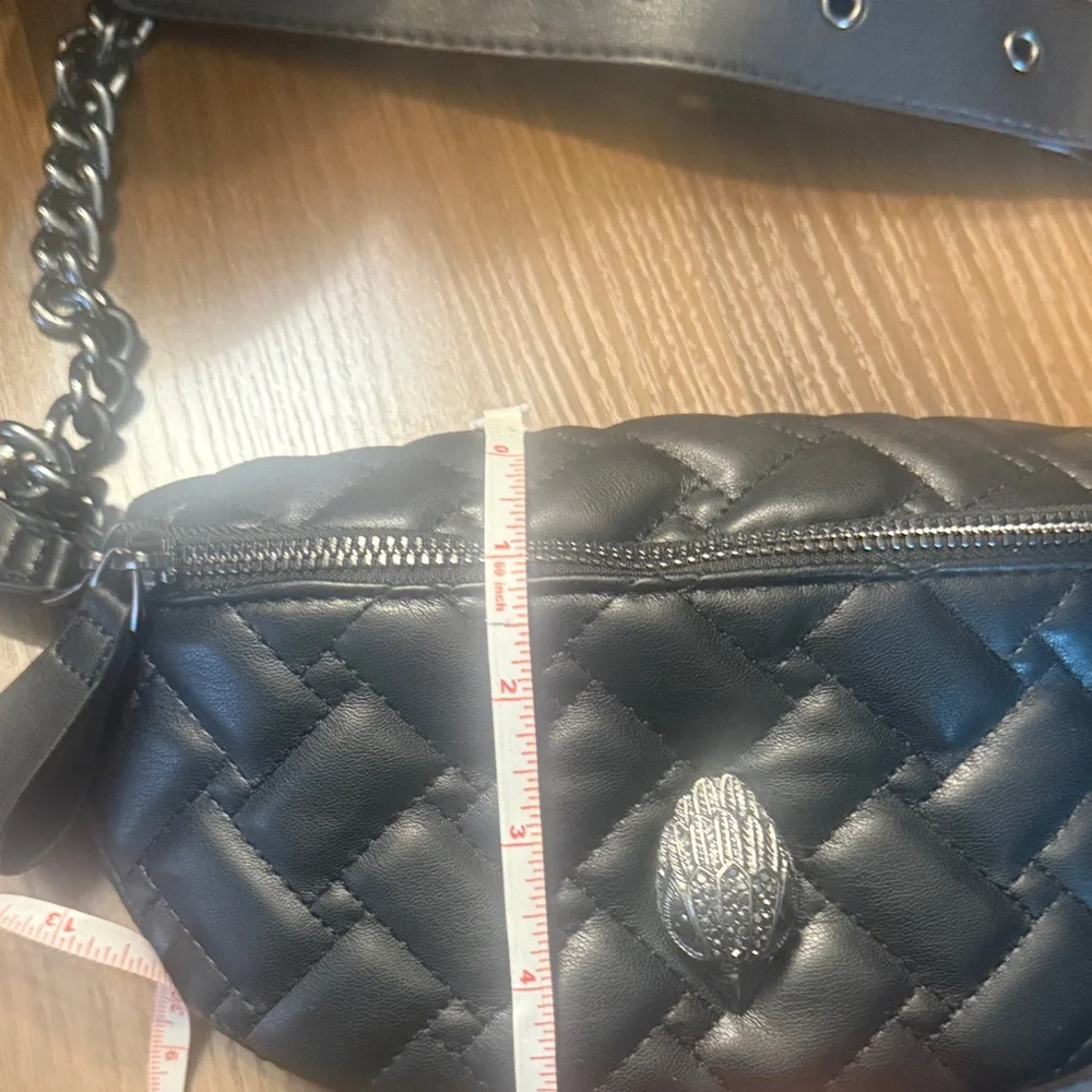 Kurt Geiger Black Leather Chain Bag - Picture 4 of 4
